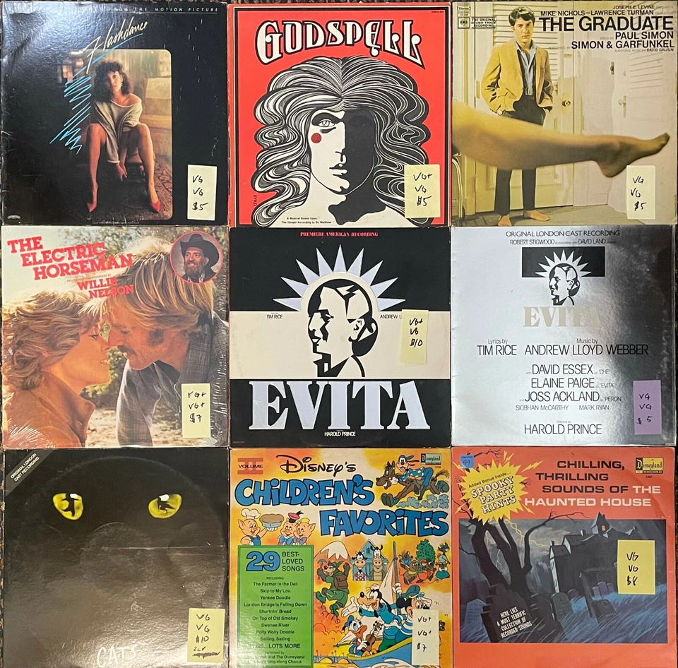 You pick - Broadway, Film, & TV Soundtrack, Vocalists Vinyl Records LPs - Image 3 of 4