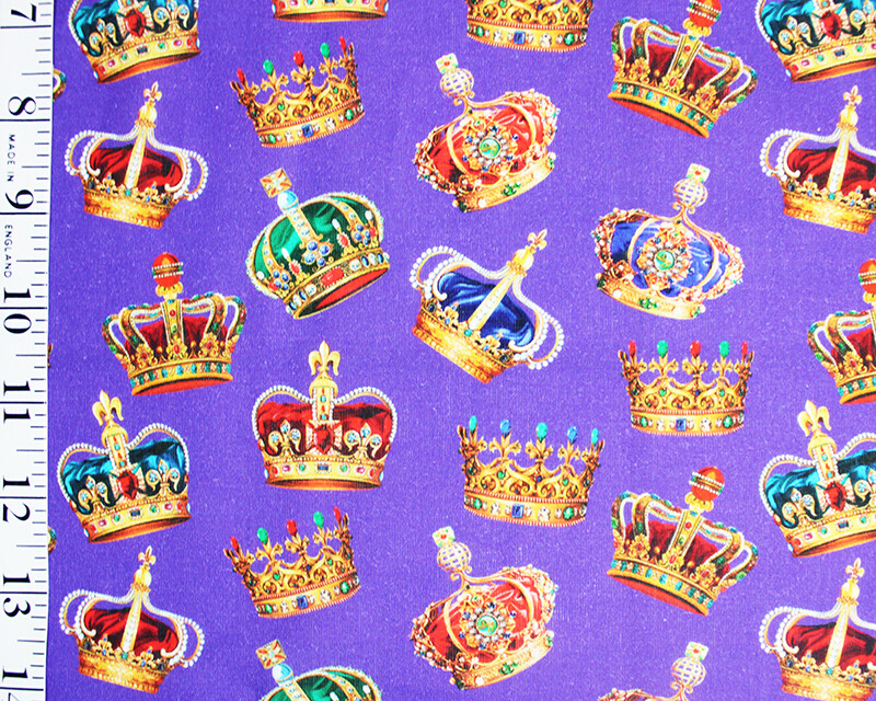 Cotone Tessuto Arazzo Tessuto Di Rivestimento Materiale Dorato Giglio - Foto 5