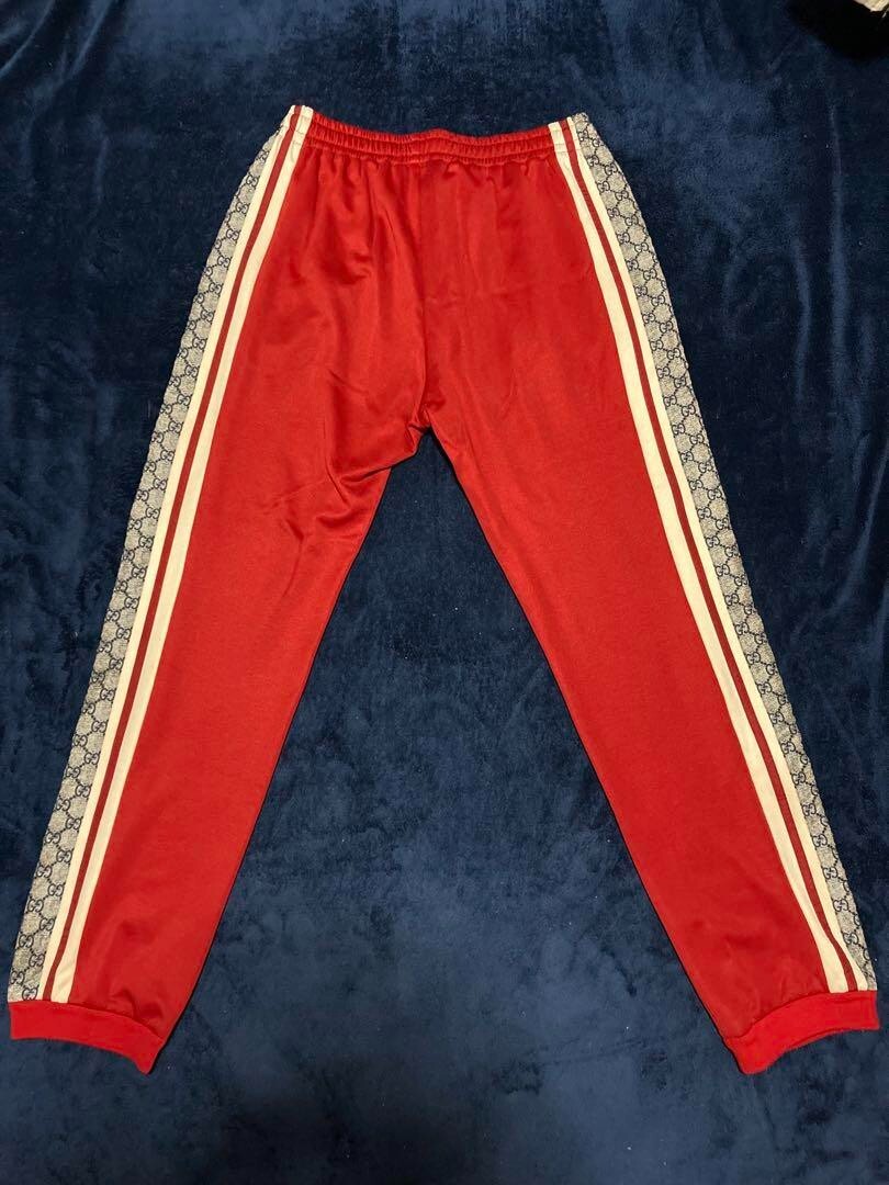 GUCCI Technical Jersey Track Pants men Oversize S GG Logo GUCCI Technical Jersey Track Pants men Oversize S GG Logo