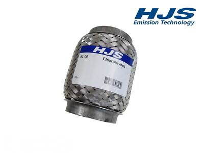 1x HJS 83008334 Flexrohr Edelstahl Interflex Flexstück Rohr 60 x 125 für BMW