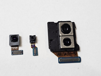 Samsung Galaxy S9+ Plus G965U Camera Module Set Rear Wide Telephoto Front OEM