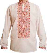 Ukrainian embroidered shirt for man sorochka, vyshyvanka of cotton All sizes