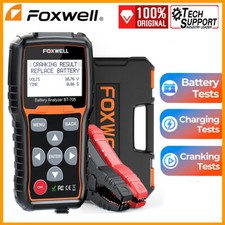Car Battery Tester 12V-24V Battery Charging Cranking Test 100~2000CCA