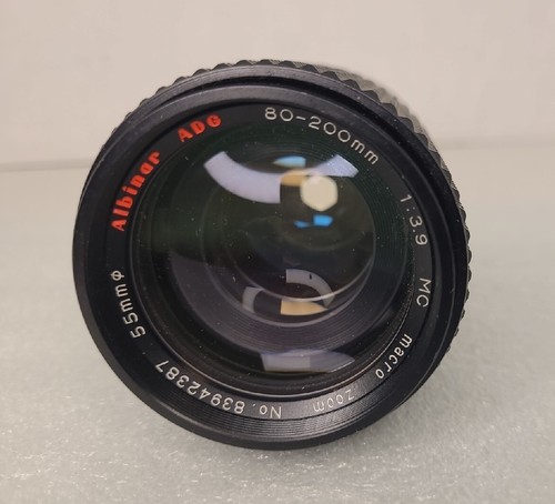 ALBINAR ADG 80-200mm 1:3.9 Macro Zoom Lens For Canon FD Mount with Lens Cap - Zdjęcie 1 z 8