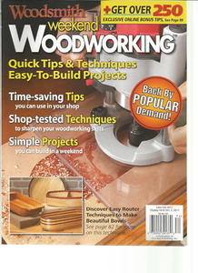 Weekend woodworking magazine
