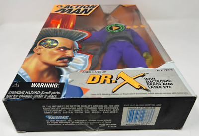 Figurine Action Man Dr. X Kenner 1995 - Électronique (cerveau Et œil Laser), Neuf, Originale, Collection Vintage