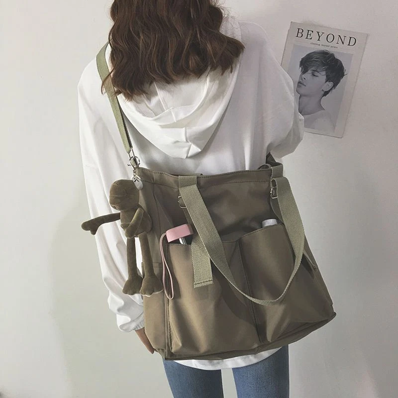 Waterproof Bag Large Canvas Messenger Student One shoulder Bag