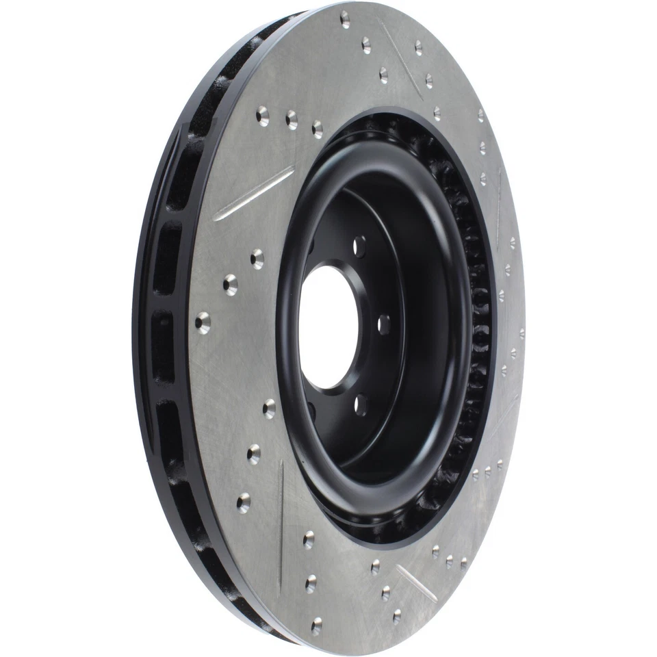 Rotor de freno de disco del lado del pasajero delantero Stoptech para 03-17 Viper (127.63055R) Foto 4 de 4