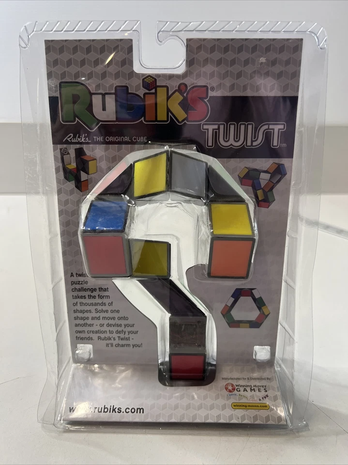 Rubiks Twist The Original Cube Winning Moves Games Puzzle  - Image 2 of 2