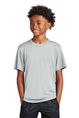 Sport-Tek YST350 Youth Competitor Dry Fit  Moisture Wicking T-Shirt Gym Tee