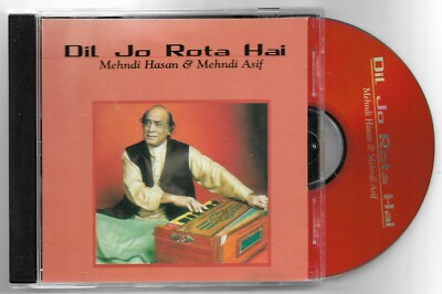 Mehndi Hasan & Mehndi Asif DIL JO ROTA HAI 2000 Sony Music CD Album 501118 2