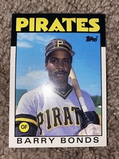 1986 Topps Traded BARRY BONDS #11T Rookie RC ~ Sharp Hot Card!