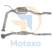 BM90280 Abgaskatalysator Mit Montageset 2 Jahre Garantie Edelstahl