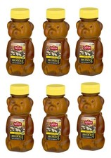 6-pak Gefen 100% Pure Clover Miod Bears, Koszerne i bezglutenowe – 12 uncji każdy