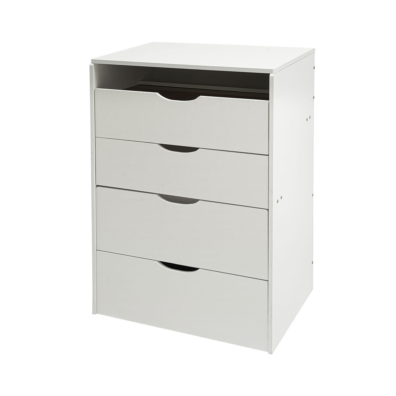 Makeup Vanity Table Dressing Table Three Drawers Vanity Desk White Makeup Table