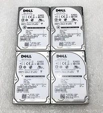Lot of 4 Hitachi GST HUC151473CSS600 73GB 2.5" SAS Internal Server Drive HDDs
