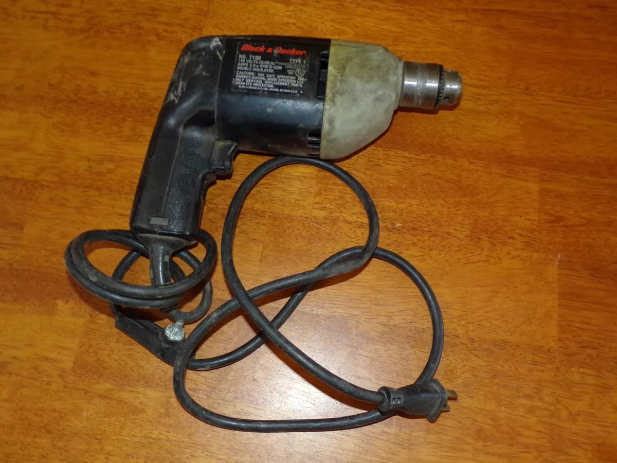 Black and Decker 7190 Drill Type 1 eBay