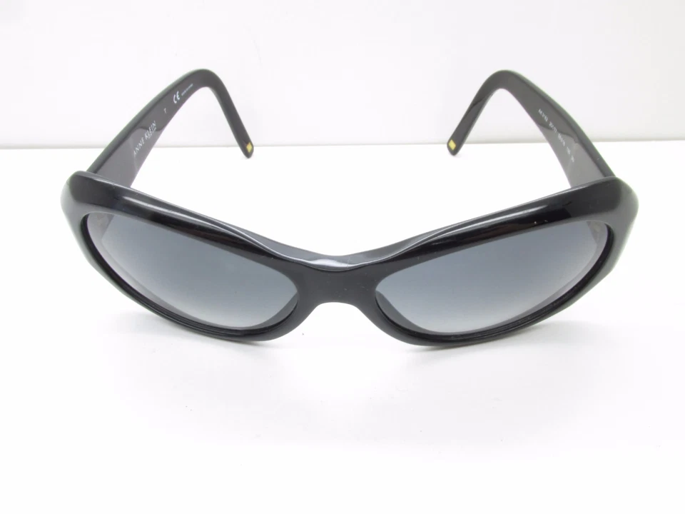 Óculos de sol Anne Klein New York AK 3162 58-16-135 preto oval TV3 34325 - Imagem 2 de 4