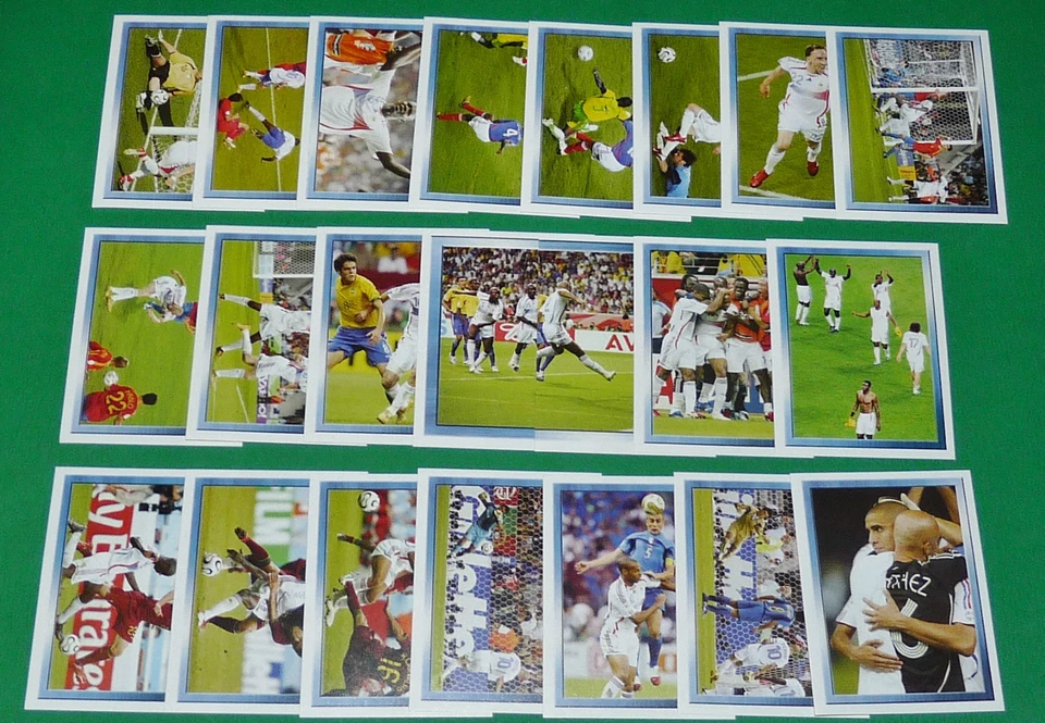 PANINI FOOTBALL FOOT 2007 COUPE MONDE 2006 N°538 à 560 COMPLET FRANCE 2006-2007 - Photo 1/1