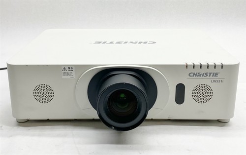 Christie LW551i 3LCD Projector WXGA 1280*800 5500-Lumens *376 Lamp Hours - Picture 2 of 8