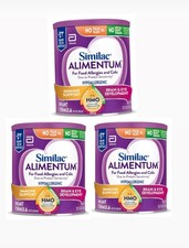 3 Similac Alimentum Infant Baby Powder Hypoallergenic Colic 12.1 Oz Exp 1/27