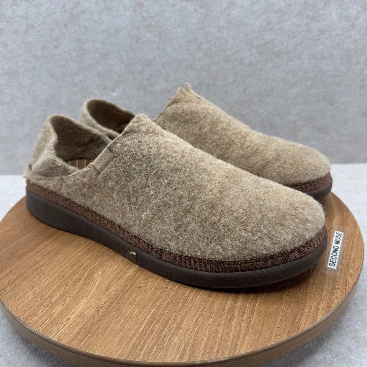 Chaco Blue and Brown Slip-On Loafers Chaco Slip Resistant Loafers for Men | Mercari main image 2