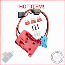 Adapter for Power Wheels Vehicles - for Milwaukee M18 18V Battery Adapter with W