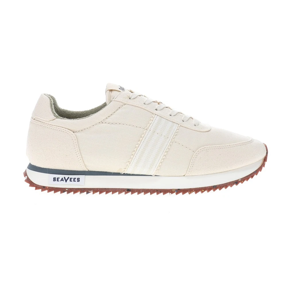 SeaVees Royal Runner Lace Up Mens Off White Sneakers Casual Shoes MRYRA24LBC-SS