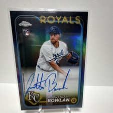 Topps Chrome RC Autograph Refractor /499 #RA-JB Jonathan Bowlan | Royals
