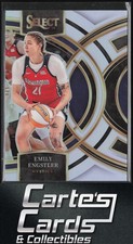 Emily Engstler 2024 Panini Select WNBA #173 Prizms Silver Washington Mystics