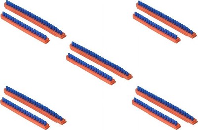 5 Sets Eureka Sanitaire Brush Roll Bristle Strip Inserts 