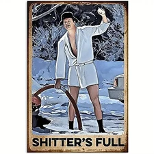 Christmas Vacation Movie Metal Sign Film Decorative Vintage Look 8x12in