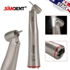 SANDENT Dental 1:4.2 Increasing Handpiece Electric 45° Fiber Optic Contra Angle