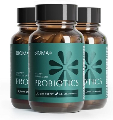 BIOMA Probiotics - Digestive Health Probiotic - Gut Support for Men & Women with