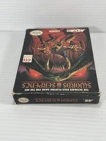 Swords and Serpents (Nintendo Entertainment System, NES) with BOX Tested