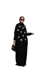 Scarf+ Dubai Arabian Kaftan Abaya – One Size – Islamic -Dress - Long dress