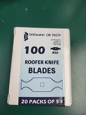 100 pack of bowtie roofing blades - Roofers Choice 100 Bowtie Blades Roof Blades