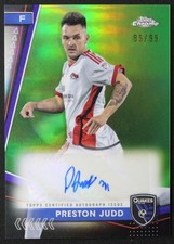 2024 Topps Chrome MLS Preston Judd 89/99 #CA-PJ Auto