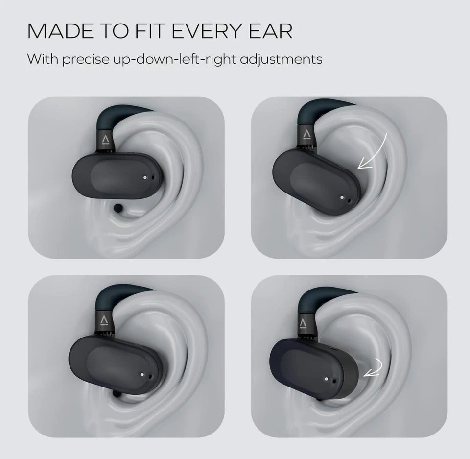 创意 Outlier Go 无线开耳式耳机 可调贴合和耳钩 — 第 2/3 张图片