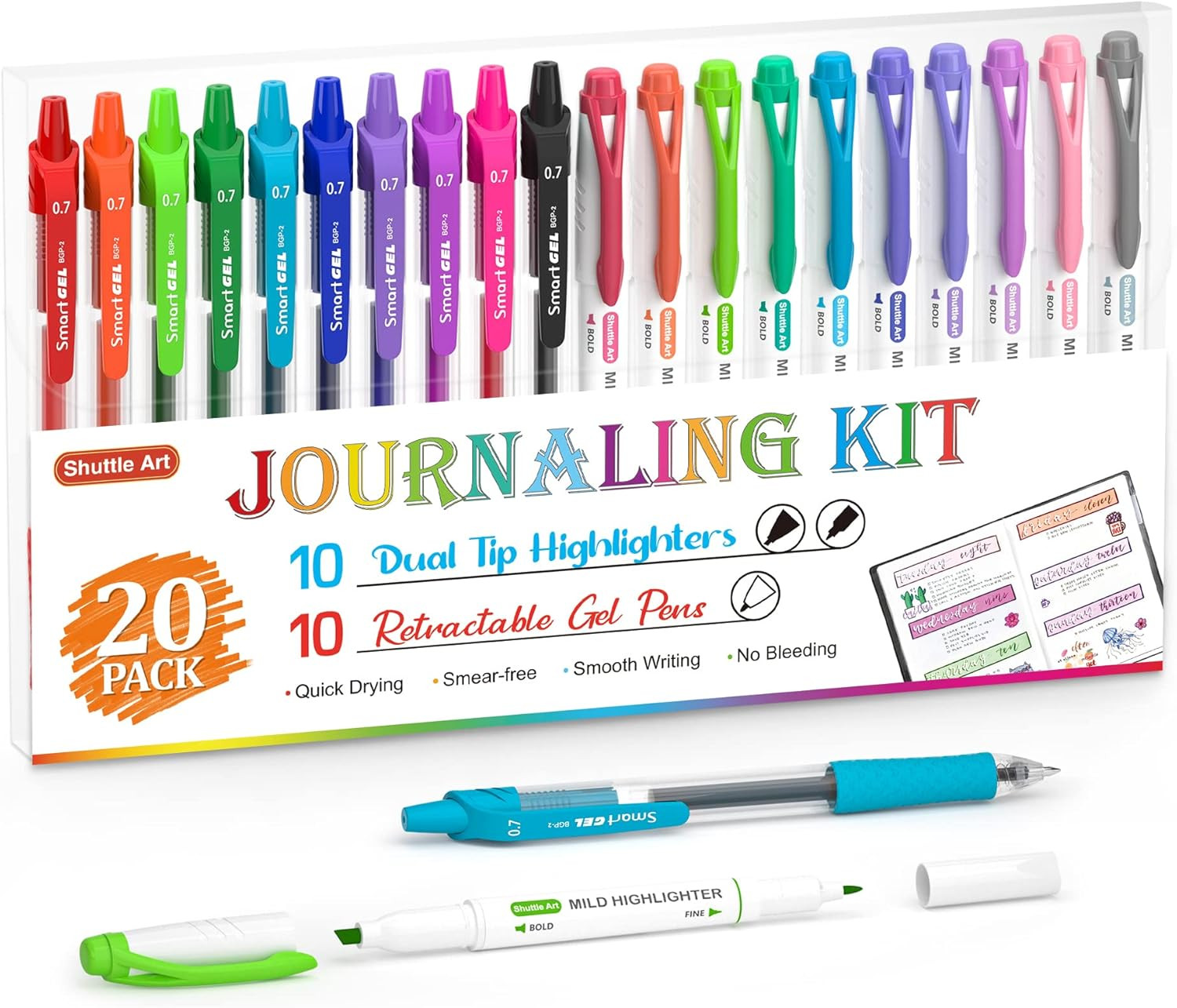 S And 10 Colors Retractable