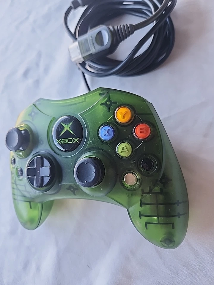 Mando Halo Verde Delgado Original Microsoft Xbox - Envío Rápido Foto 3 de 4