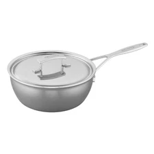 Demeyere Industry 5 3.5 qt Sauteuse Conical, 18/10 Stainless Steel NEW