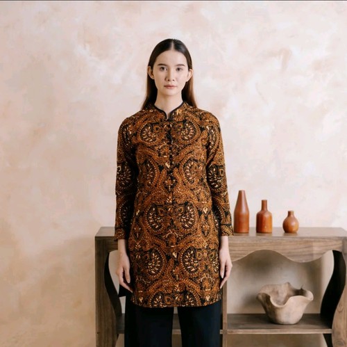 Hadinata Batik Tunik Premium Cap Furing Iresti