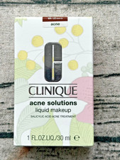 ORIGINAL - CLINIQUE- Acne solution liquid makeup 30 ml- Shade WN122 clove D 