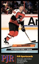 Brian Benning 1992-93 Ultra #151 Philadelphia Flyers