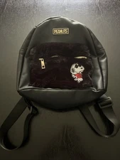 Peanuts Snoopy Bioworld Woodstock Mini Backpack 9” Joe Cool Pleather