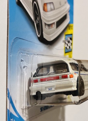 2019 Hot Wheels 90 Honda Civic EF Super Treasure Hunt Treasure Hunt + Car Keeper - Picture 3 of 4
