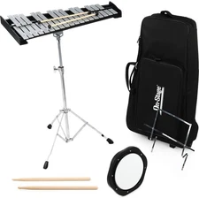 On-Stage BSK2500 Student Bell Kit with Rolling Bag - 2.5 Octave
