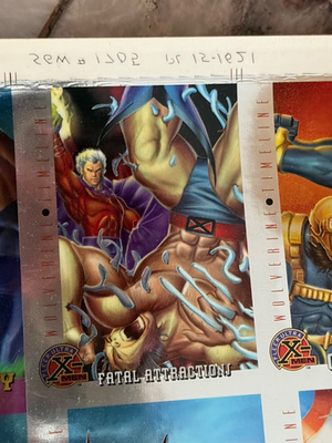 1995 Fleer Ultra X-Men All Chromium 27 X 40 Prototype 2-Sided