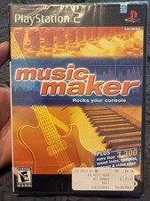 MAGIX Music Maker (Sony PlayStation 2, 2003) Vintage Video Game NEW !! A-1806